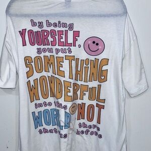 White Shortsleeve Graphic Tee